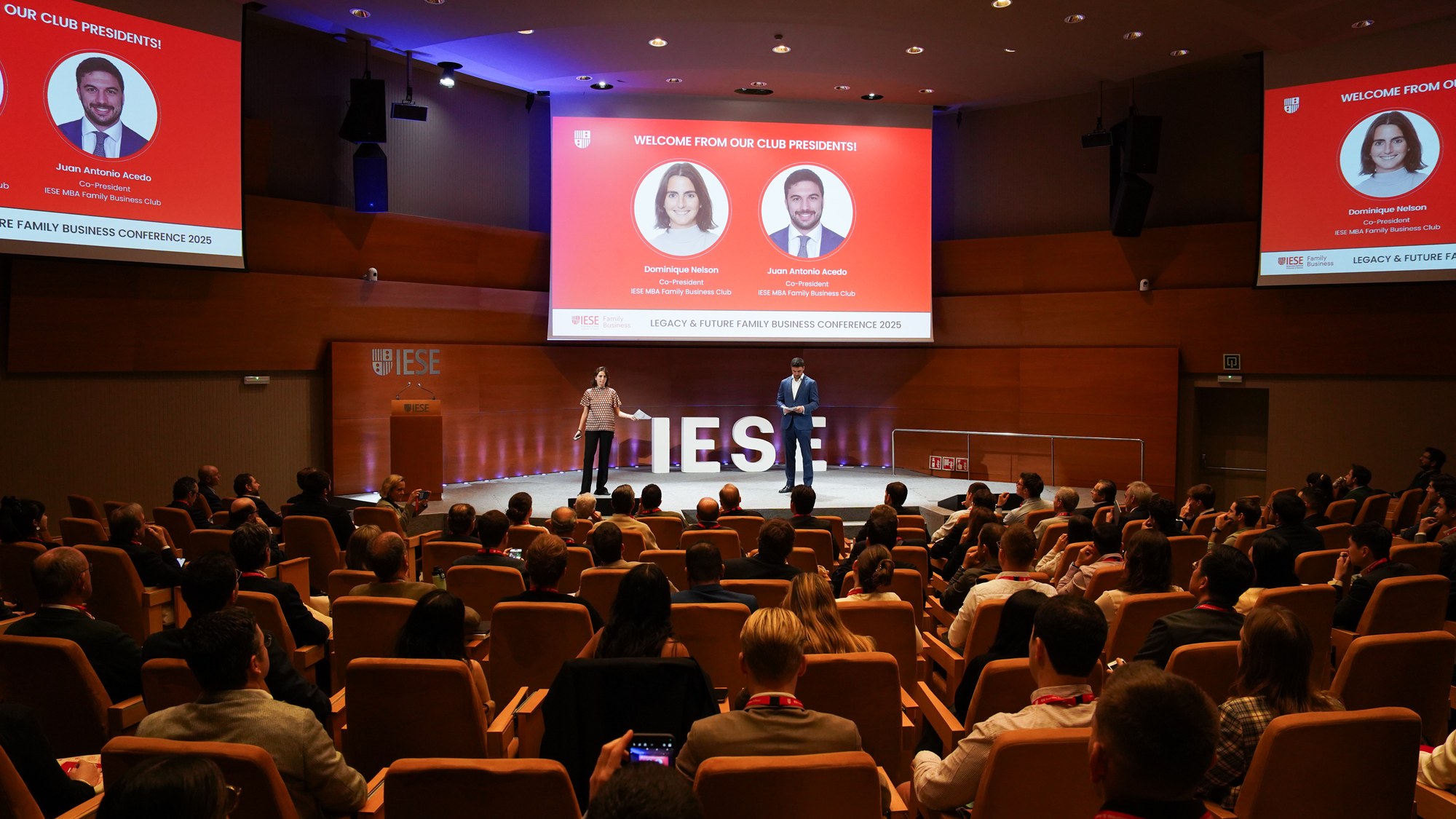 Aula Magna, IESE Barcelona during the 2025 conference